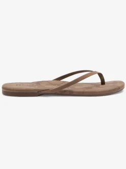 Roxy Sandalen*Gabbie - Teenslippers Voor Dames Chocolate
