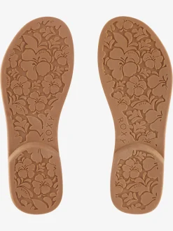 Roxy Sandalen*Gabbie - Teenslippers Voor Dames Tan