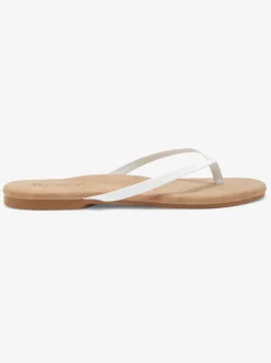 Roxy Sandalen*Gabbie - Teenslippers Voor Dames White