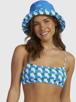 Roxy Bikini'S*Geo Vibe - Bralette Bikiniset Voor Dames Geo Vibe Almost Blue