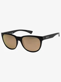 Roxy Zonnebrillen*Gina - Zonnebril Voor Dames Black/Ml Copper