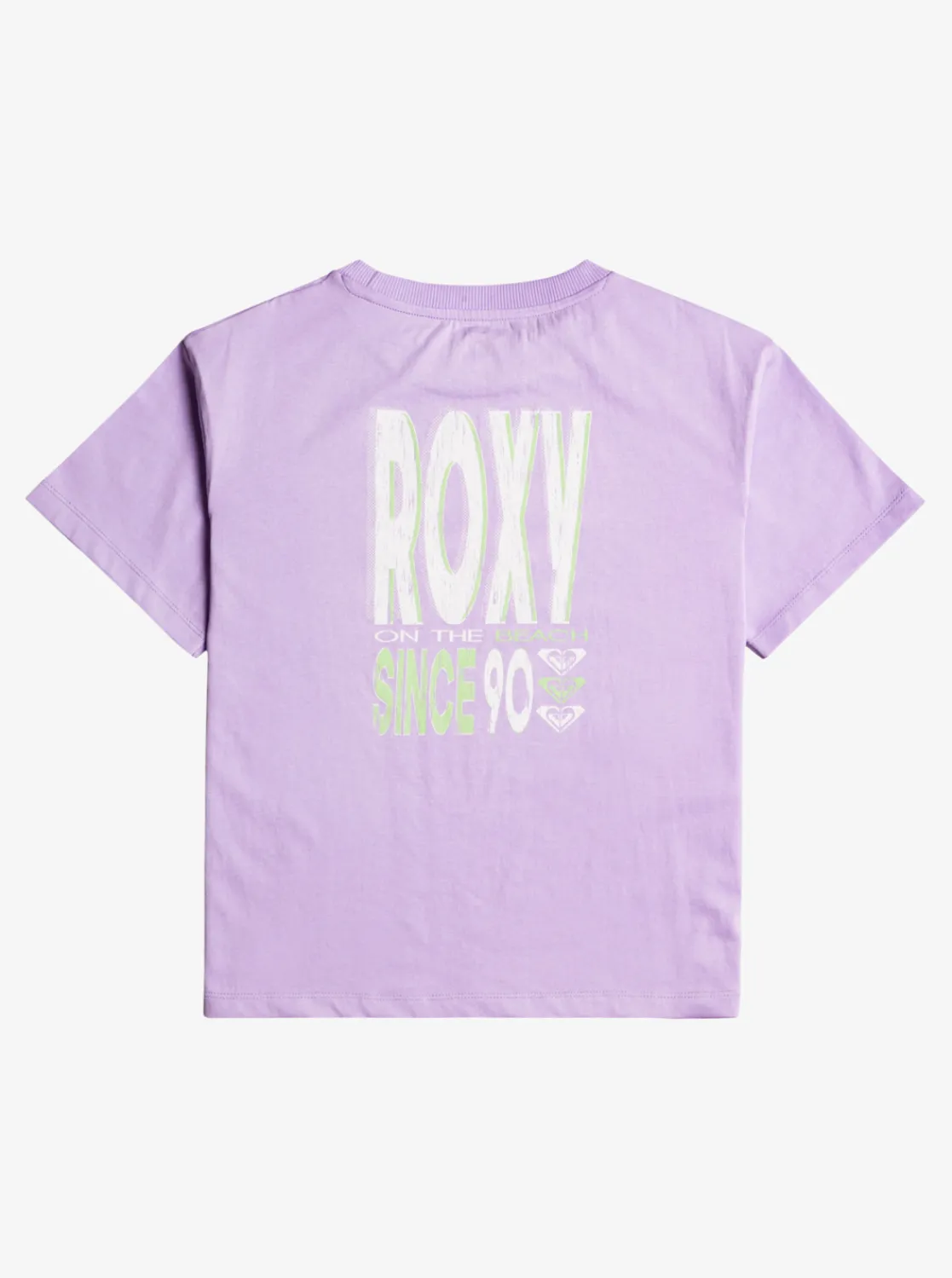 Roxy T-Shirts & Blouses*Gone To California - Oversized T-Shirt Voor Meisjes 10-16 Purple Rose