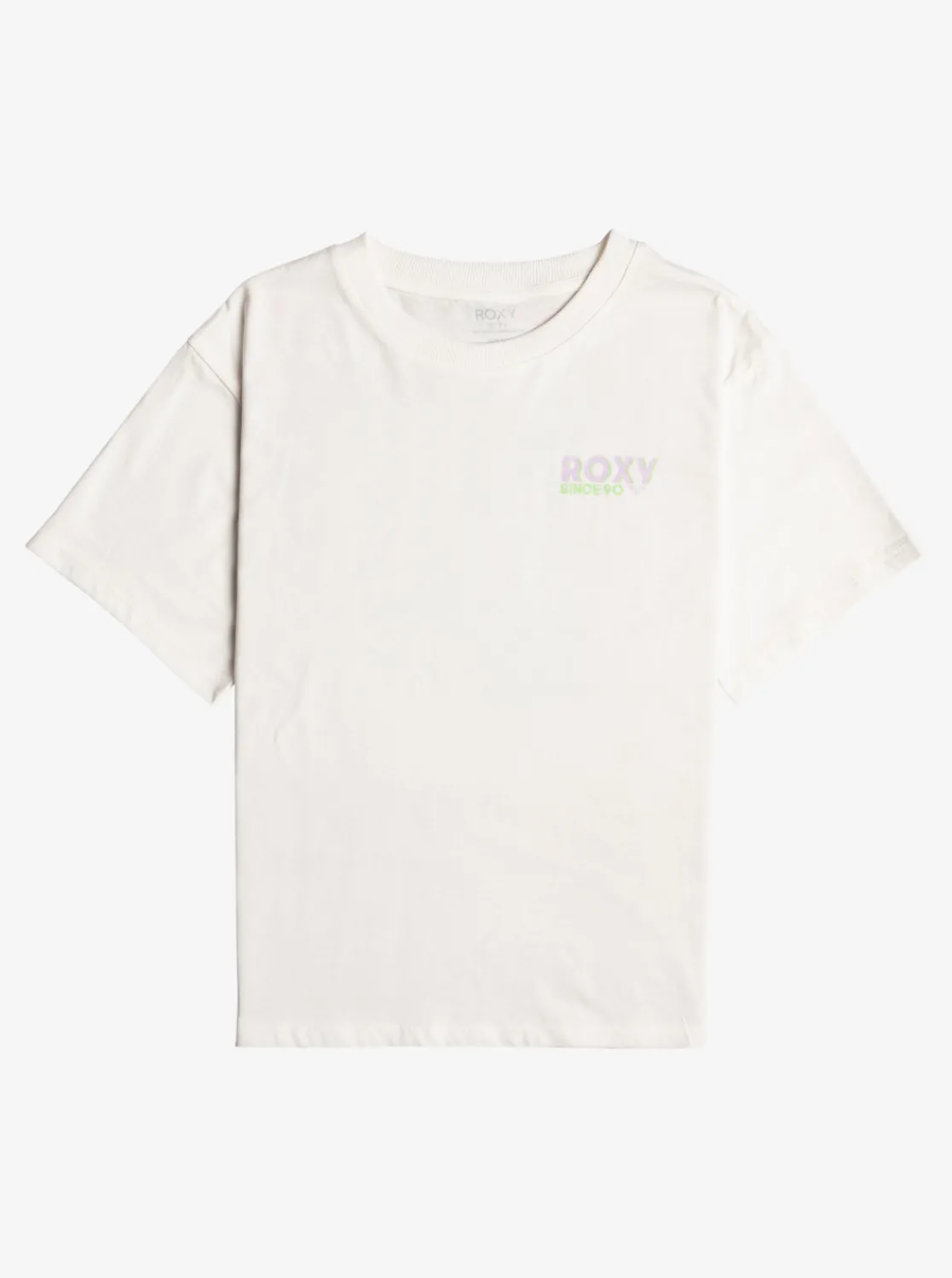 Roxy T-Shirts & Blouses*Gone To California - Oversized T-Shirt Voor Meisjes 10-16 Snow White
