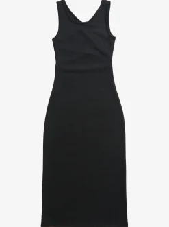 Roxy Jurken*Good Keepsake - Halflange Jurk Met Bandjes Voor Dames Anthracite