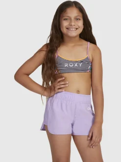 Roxy Surf*Good Waves Only - Boardshort Voor Meisjes 6-16 Purple Rose