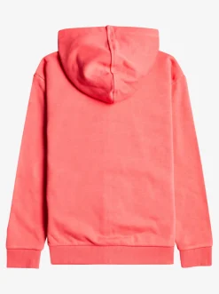 Roxy Sweatshirts & Hoodies*Happiness Forever - Hoodie Met Rits Voor Meisjes 4-16 Sun Kissed Coral