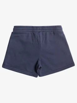 Roxy Jeans & Broeken*Happiness Forever Short Origin - Short Van Joggingstof Voor Meisjes 4-16 Mood Indigo