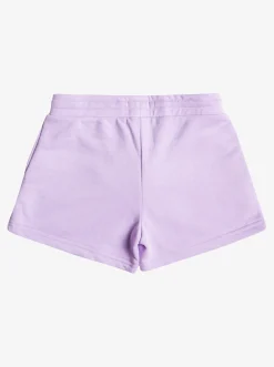 Roxy Jeans & Broeken*Happiness Forever Short Origin - Short Van Joggingstof Voor Meisjes 4-16 Purple Rose