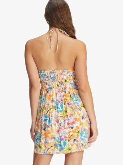 Roxy Jurken*Happy Hour - Mini-Jurk Voor Dames Snow White Pualani Combo