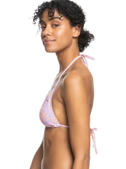 Roxy Bikini Tops*Hawaiian Heat - Langere Triangel-Bikinitop Voor Dames Mock Orange Hawaiianheat
