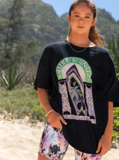 Roxy Shorts*Heart Into It - Technische Short Voor Dames Anthracite Tenderness