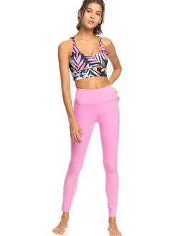 Roxy Broeken & Jeans*Heart Into It - Technische Legging Voor Dames Cyclamen