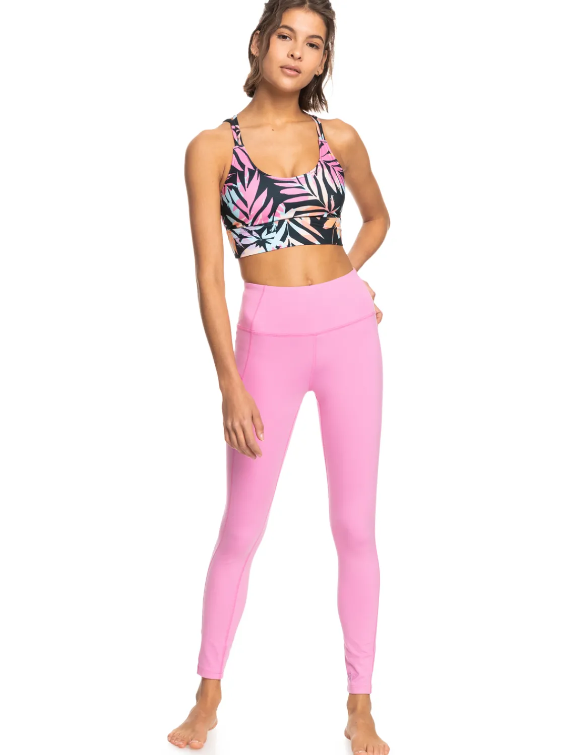 Roxy Broeken & Jeans*Heart Into It - Technische Legging Voor Dames Cyclamen