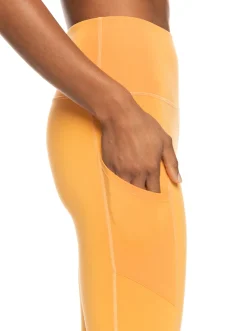 Roxy Broeken & Jeans*Heart Into It Ankle - Technische Legging Voor Dames Mock Orange