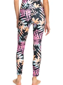 Roxy Broeken & Jeans*Heart Into It Ankle Pt - Technische Legging Voor Dames Anthracite Zebra Jungle