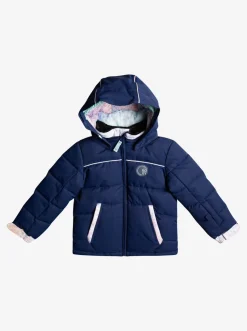 Roxy Snowboard Meisjes*Heidi 2022 - Geisoleerd Snowjack Voor Meisjes 2-7 Medieval Blue
