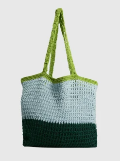 Roxy Handtassen*High Fi Knit - Kleine Rugzak Voor Dames Aquamarine