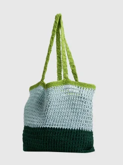 Roxy Handtassen*High Fi Knit - Kleine Rugzak Voor Dames Aquamarine