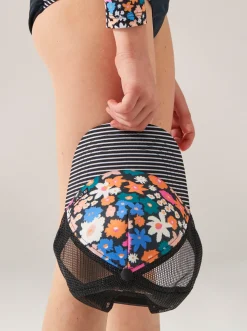 Roxy Accessoires*Honey Coconut - Trucker Cap Voor Meisjes Anthracite Flower Power
