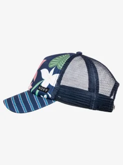 Roxy Accessoires*Honey Coconut - Trucker Cap Voor Meisjes Mood Indigo Alma Swim