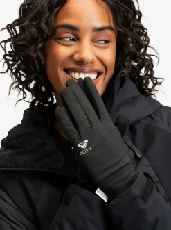 Roxy Handschoenen*Hydrosmart 2022 - Snowboard/Ski Handschoenvoering Voor Dames True Black