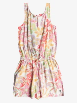 Roxy Jurken*In The Mountain - Playsuit Voor Meisjes 4-16 Snow White Bayside Blooms