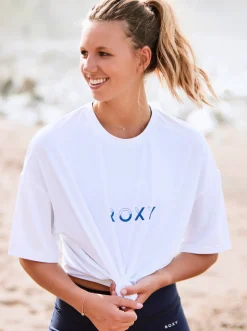 Roxy T-Shirts & Tops*In Your Eyes - Sportshirt Voor Dames Bright White