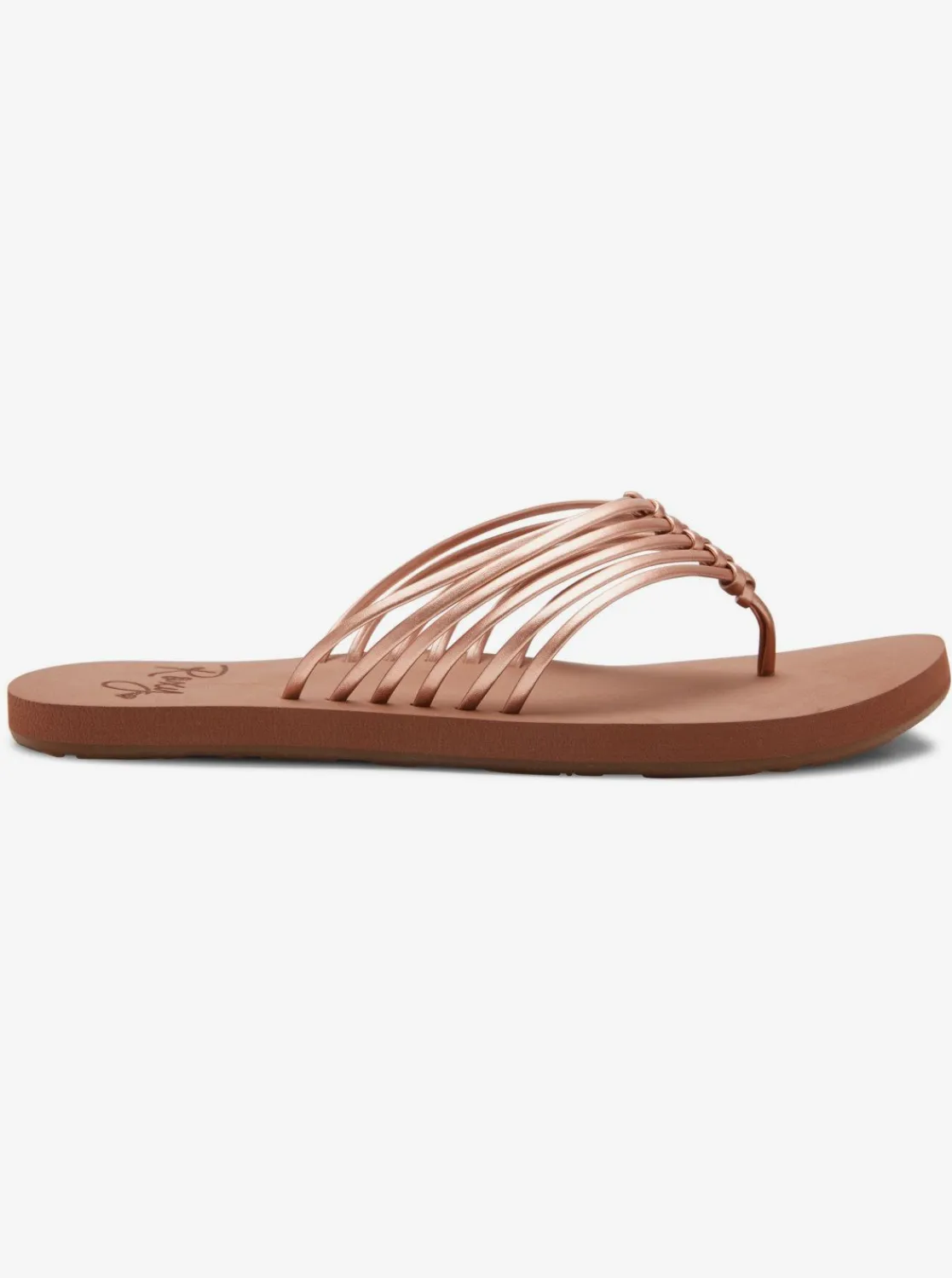 Roxy Slippers*Jasmine - Sandalen Voor Dames Rose Gold