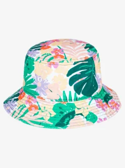Roxy Accessoires*Jasmine Paradise - Bucket Hoed Voor Meisjes Mint Tropical Trails