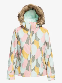 Roxy Snow-Jassen*Jet Ski 2022 - Geisoleerd Snowjack Voor Dames Deep Lichen Green La Palmeraie