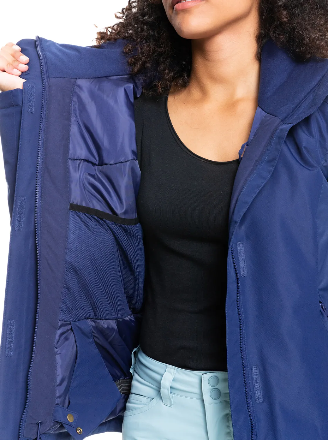 Roxy Snow-Jassen*Jet Ski 2022 - Snow Jack Voor Dames Medieval Blue