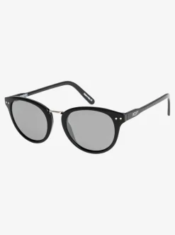 Roxy Zonnebrillen*Junipers - Zonnebril Voor Dames Shiny Black/Flash Silver