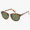 Roxy Zonnebrillen*Junipers - Zonnebril Voor Dames Shiny Tortoise Brown / Green