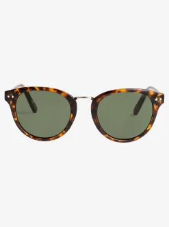 Roxy Zonnebrillen*Junipers - Zonnebril Voor Dames Shiny Tortoise Brown / Green
