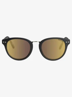 Roxy Zonnebrillen*Junipers Polarized - Zonnebril Voor Dames Shiny Black Gold/Flash Plrzd
