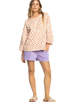 Roxy Sweatshirts & Hoodies*Kindred Souls - Oversized Sweater Voor Dames Snow White Sol Power