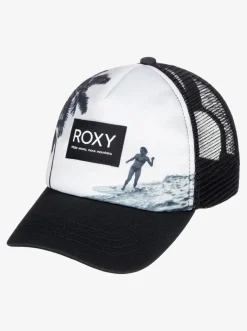 Roxy Hoeden & Petten*Lemon Curry - Trucker Cap Voor Dames Anthracite
