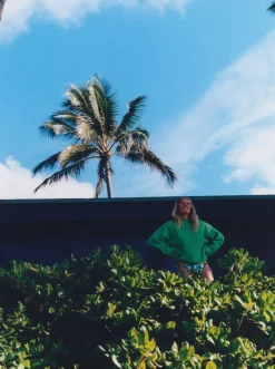 Roxy Truien & Cardigans*Little Dume - Oversized Trui Voor Dames Green Dream