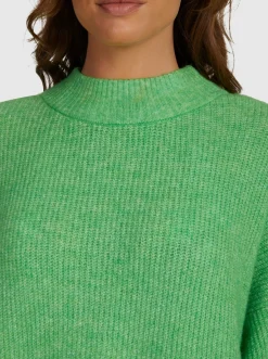 Roxy Truien & Cardigans*Little Dume - Oversized Trui Voor Dames Green Dream