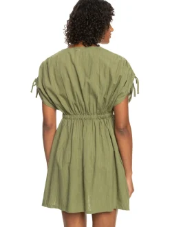 Roxy Badkleding*Local Friends - Mini-Jurk Voor Dames Loden Green