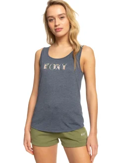 Roxy T-Shirts & Tops*Losing My Mind - Vest Top Voor Dames Mood Indigo