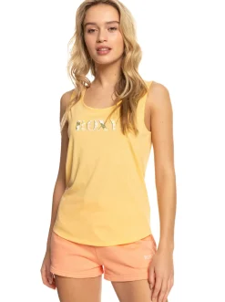 Roxy T-Shirts & Tops*Losing My Mind - Vest Top Voor Dames Flax