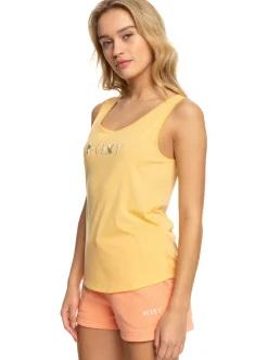Roxy T-Shirts & Tops*Losing My Mind - Vest Top Voor Dames Flax