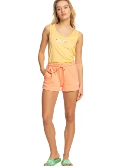 Roxy T-Shirts & Tops*Losing My Mind - Vest Top Voor Dames Flax