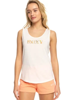 Roxy T-Shirts & Tops*Losing My Mind - Vest Top Voor Dames Snow White