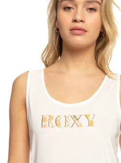 Roxy T-Shirts & Tops*Losing My Mind - Vest Top Voor Dames Snow White
