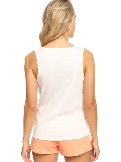 Roxy T-Shirts & Tops*Losing My Mind - Vest Top Voor Dames Snow White