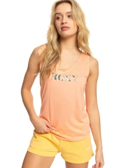 Roxy T-Shirts & Tops*Losing My Mind - Vest Top Voor Dames Papaya Punch