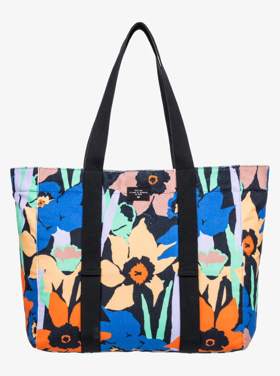 Roxy Handtassen*Mango Passion - Draagtas Anthracite Flower Jammin