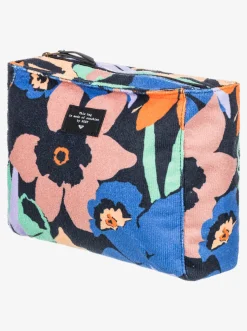 Roxy Badaccessoires*Mango Passion - Kleine Clutch Anthracite Flower Jammin